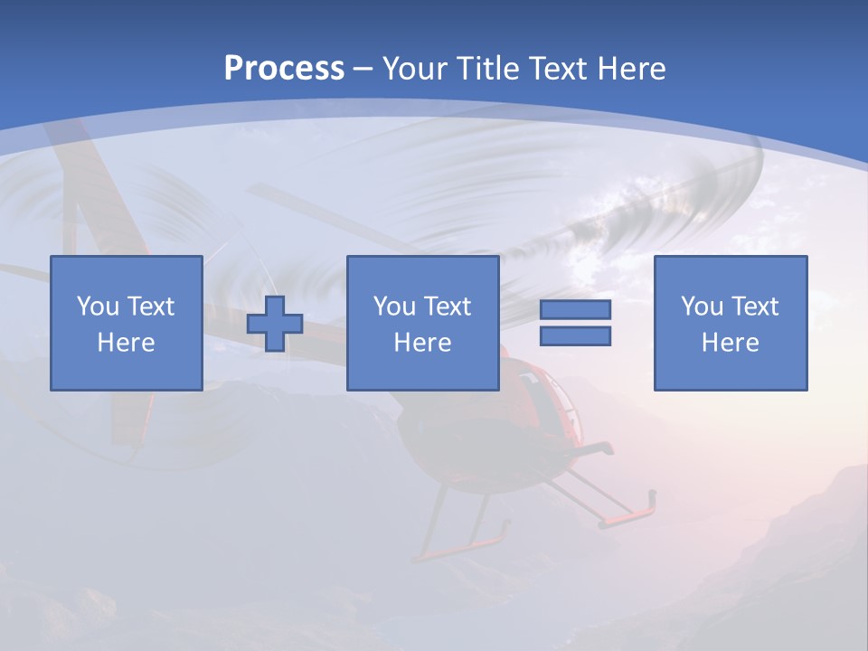 View Airborne Vehicle PowerPoint Template