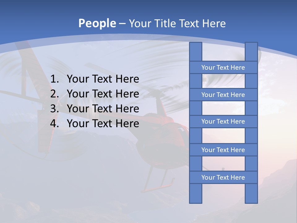 View Airborne Vehicle PowerPoint Template