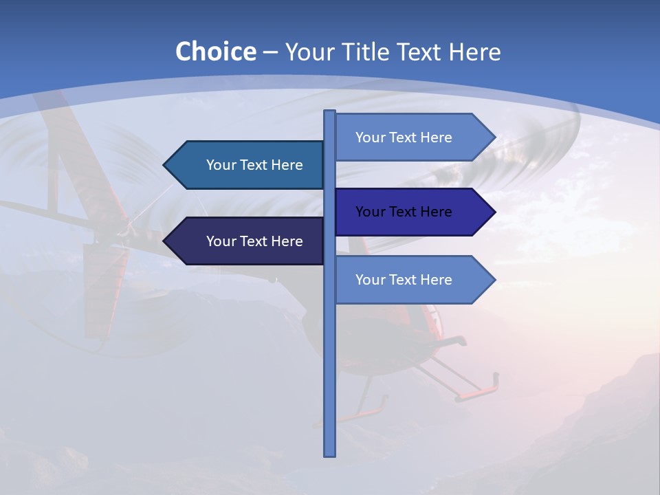 View Airborne Vehicle PowerPoint Template