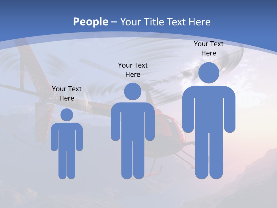View Airborne Vehicle PowerPoint Template