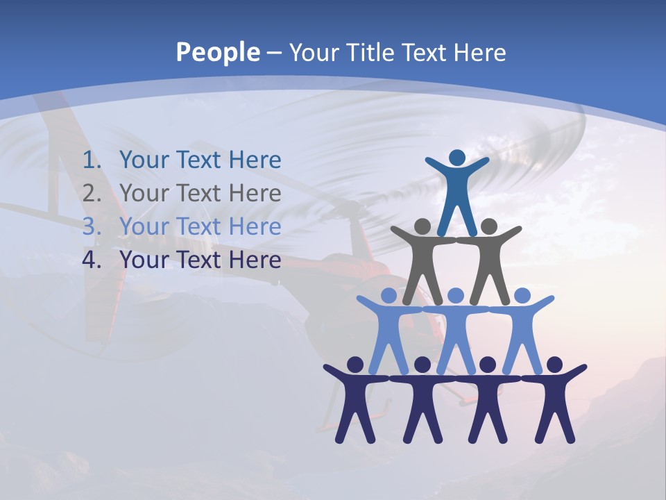 View Airborne Vehicle PowerPoint Template