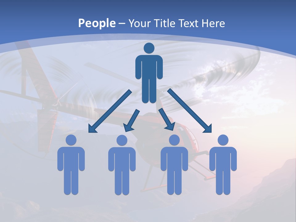 View Airborne Vehicle PowerPoint Template