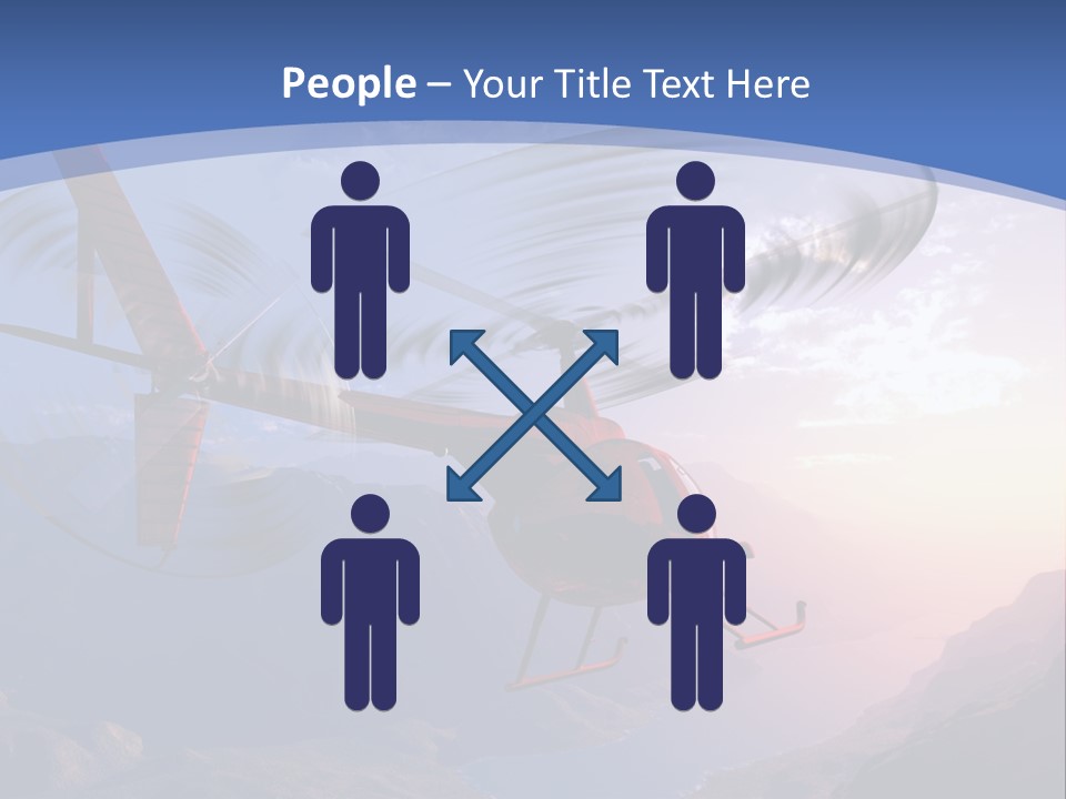 View Airborne Vehicle PowerPoint Template