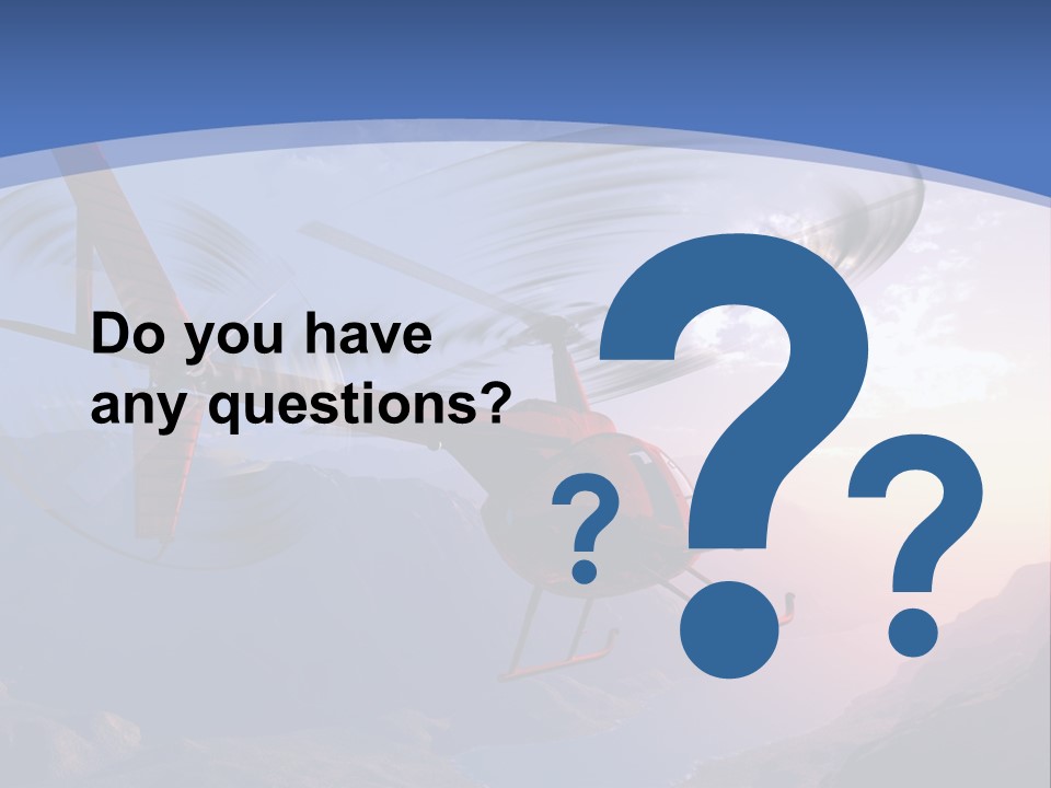 View Airborne Vehicle PowerPoint Template