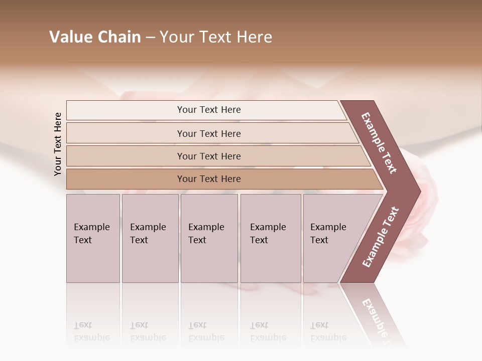 Human Background Pink PowerPoint Template