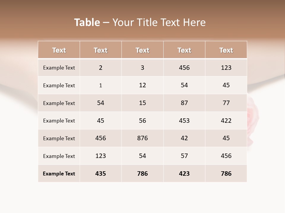 Human Background Pink PowerPoint Template