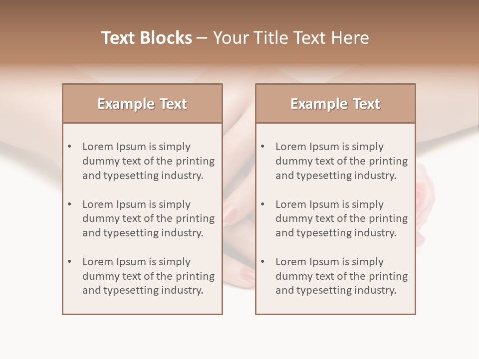 Human Background Pink PowerPoint Template