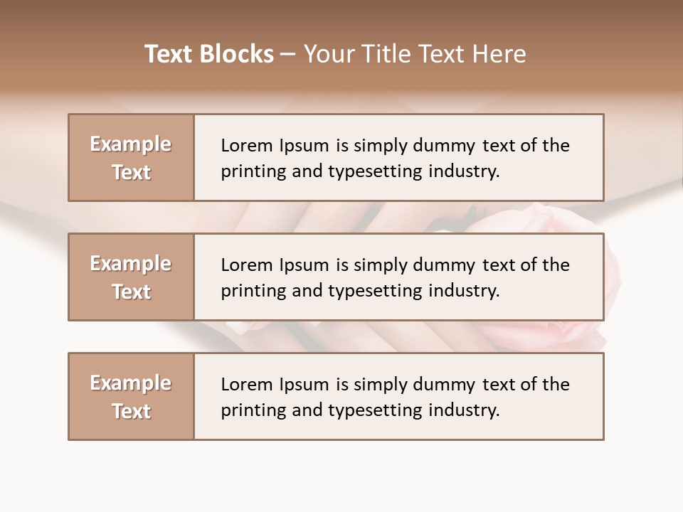 Human Background Pink PowerPoint Template