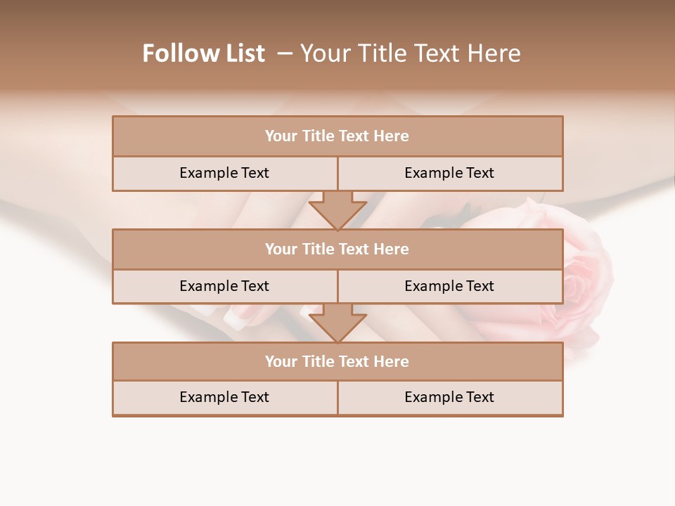 Human Background Pink PowerPoint Template