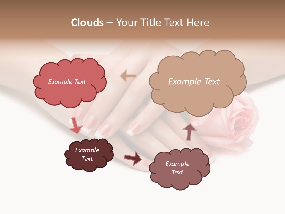 Human Background Pink PowerPoint Template