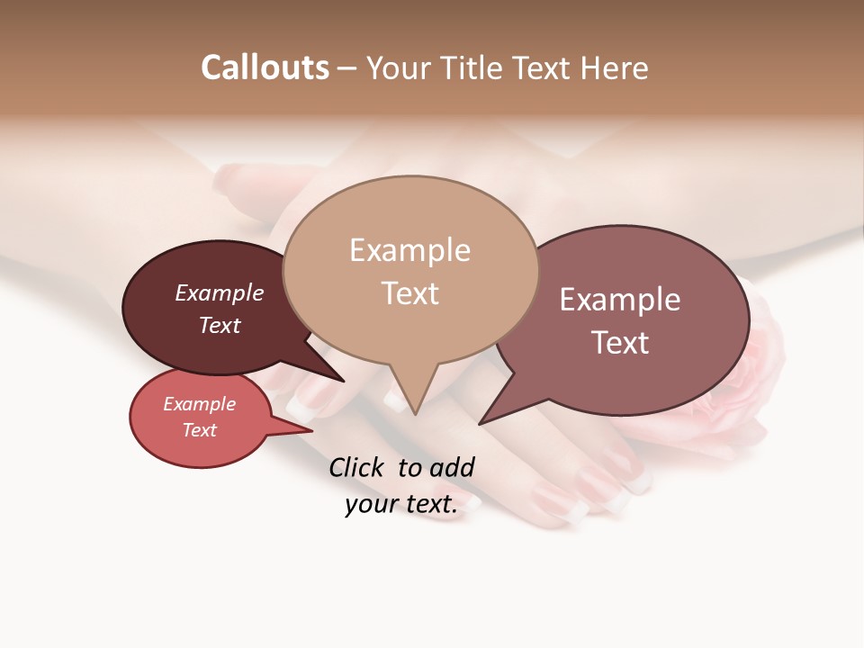 Human Background Pink PowerPoint Template