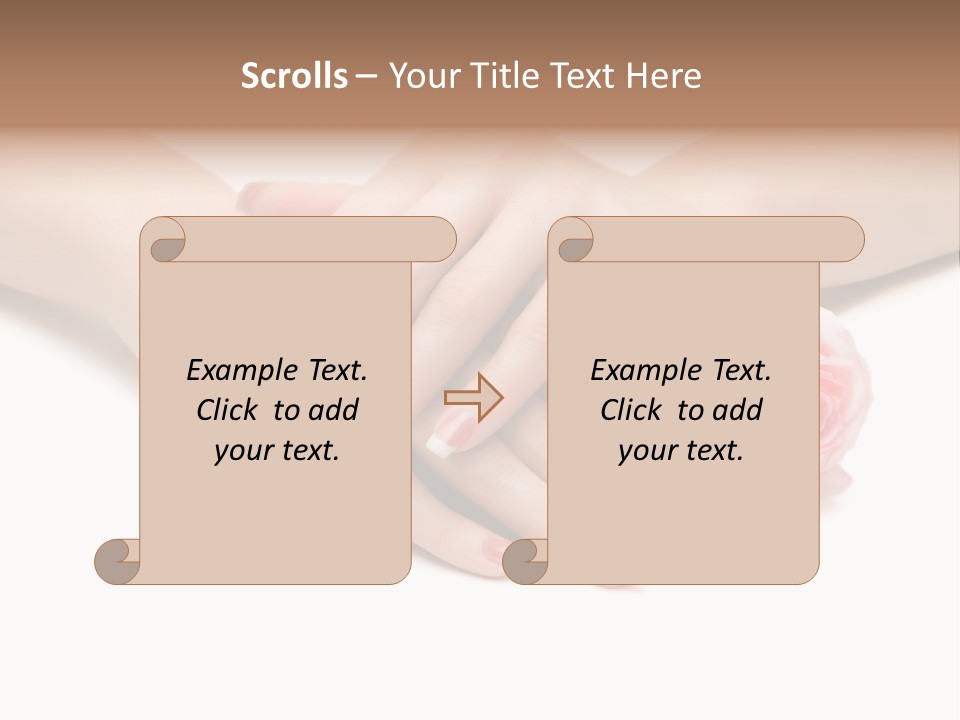 Human Background Pink PowerPoint Template