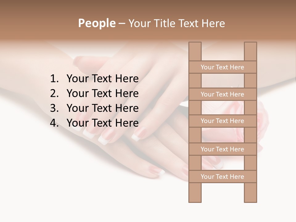 Human Background Pink PowerPoint Template