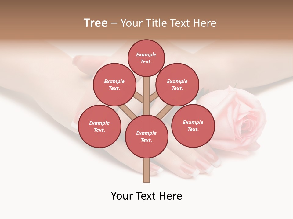 Human Background Pink PowerPoint Template