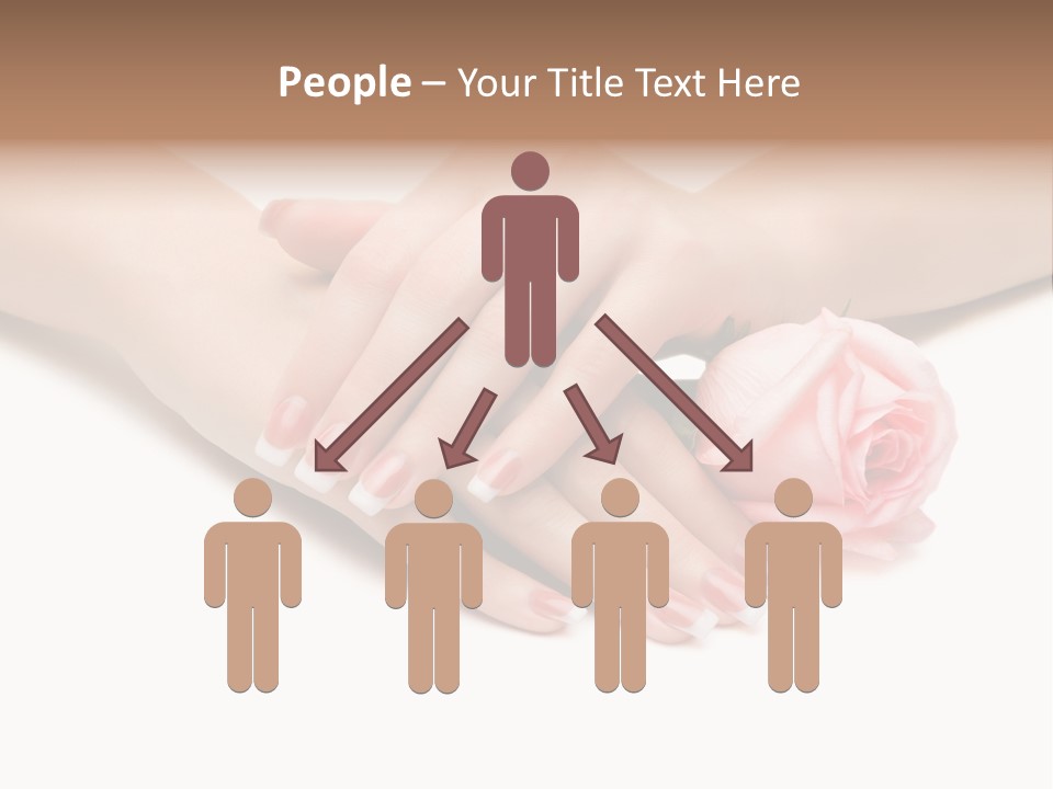 Human Background Pink PowerPoint Template