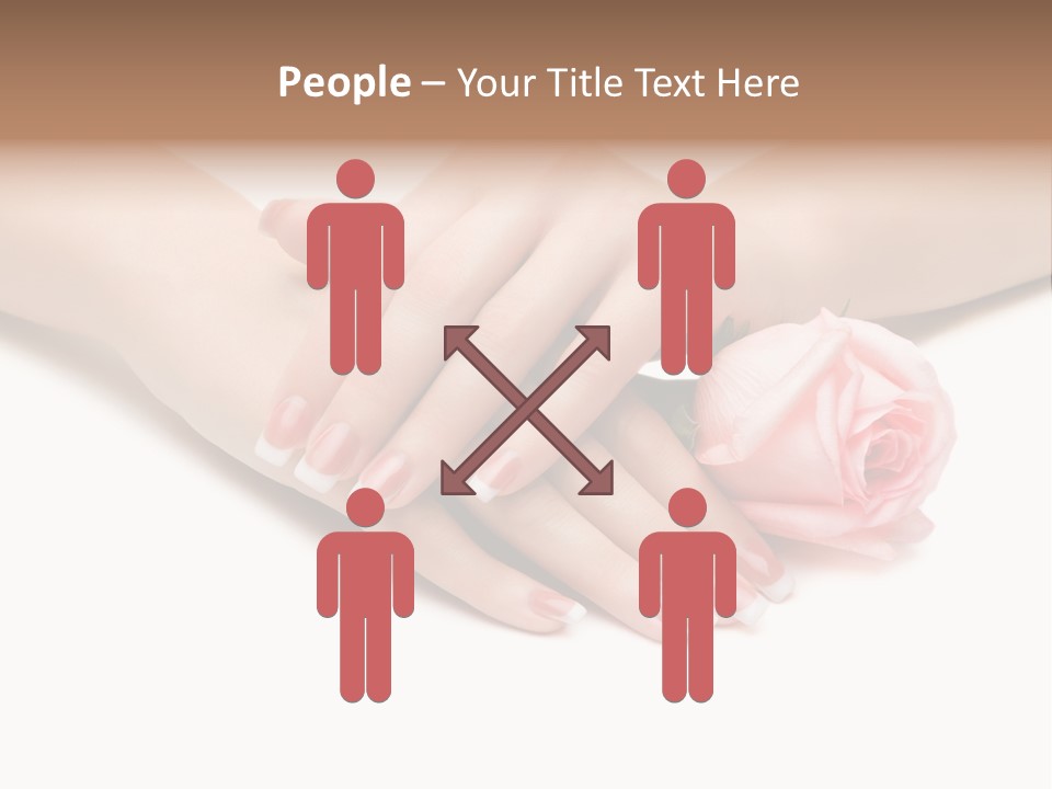 Human Background Pink PowerPoint Template