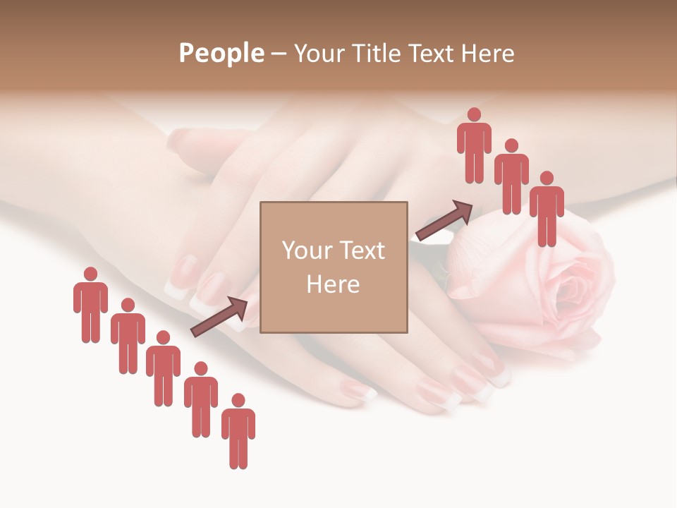 Human Background Pink PowerPoint Template