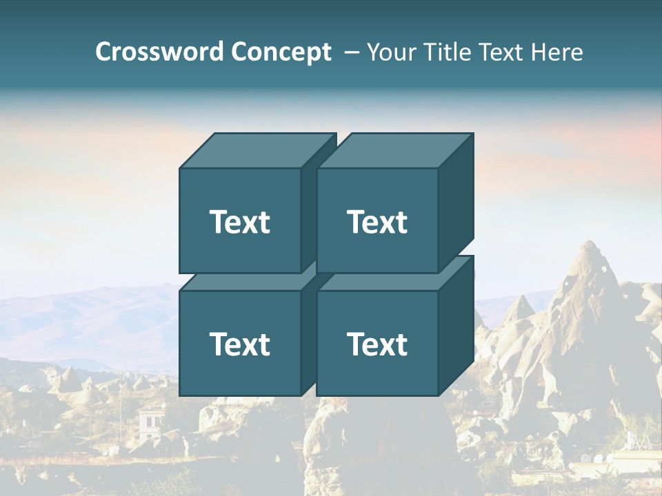 Turkey Limestone Sandstone PowerPoint Template