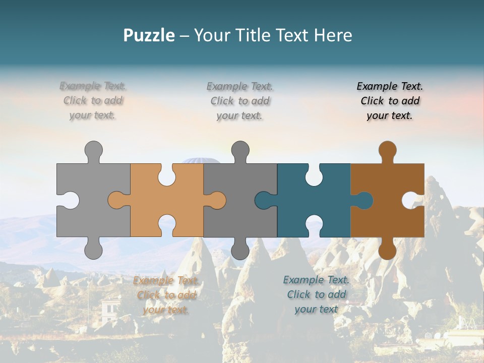 Turkey Limestone Sandstone PowerPoint Template