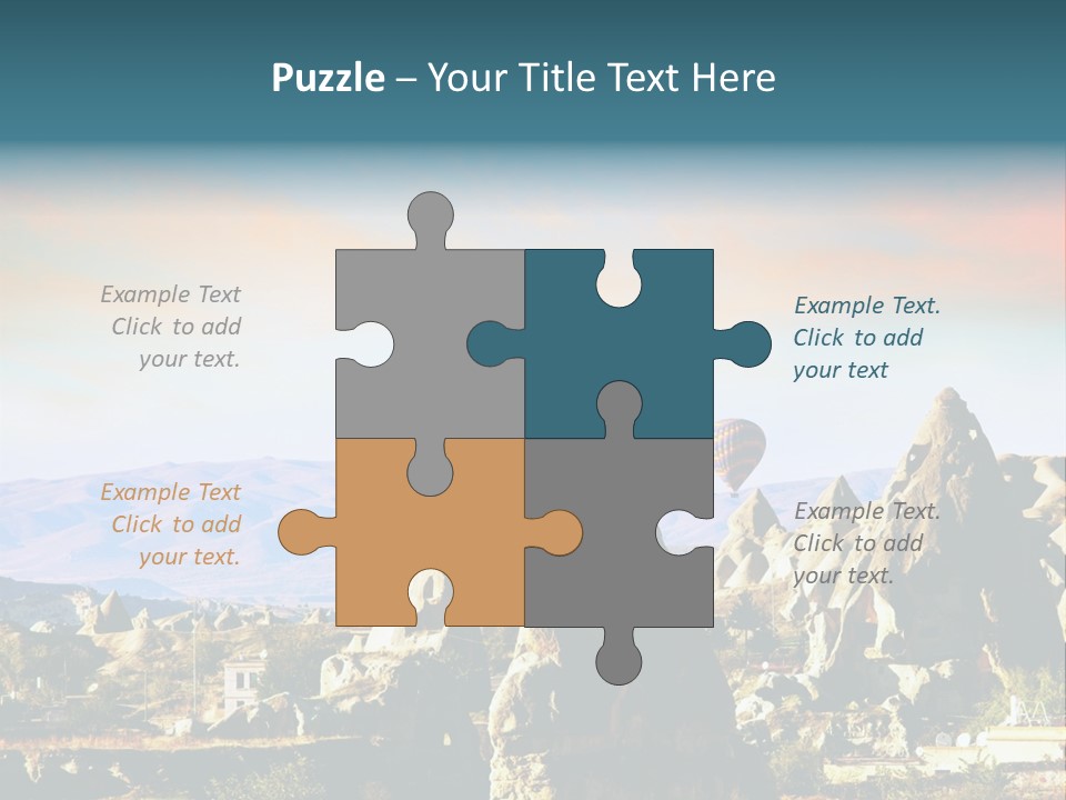 Turkey Limestone Sandstone PowerPoint Template