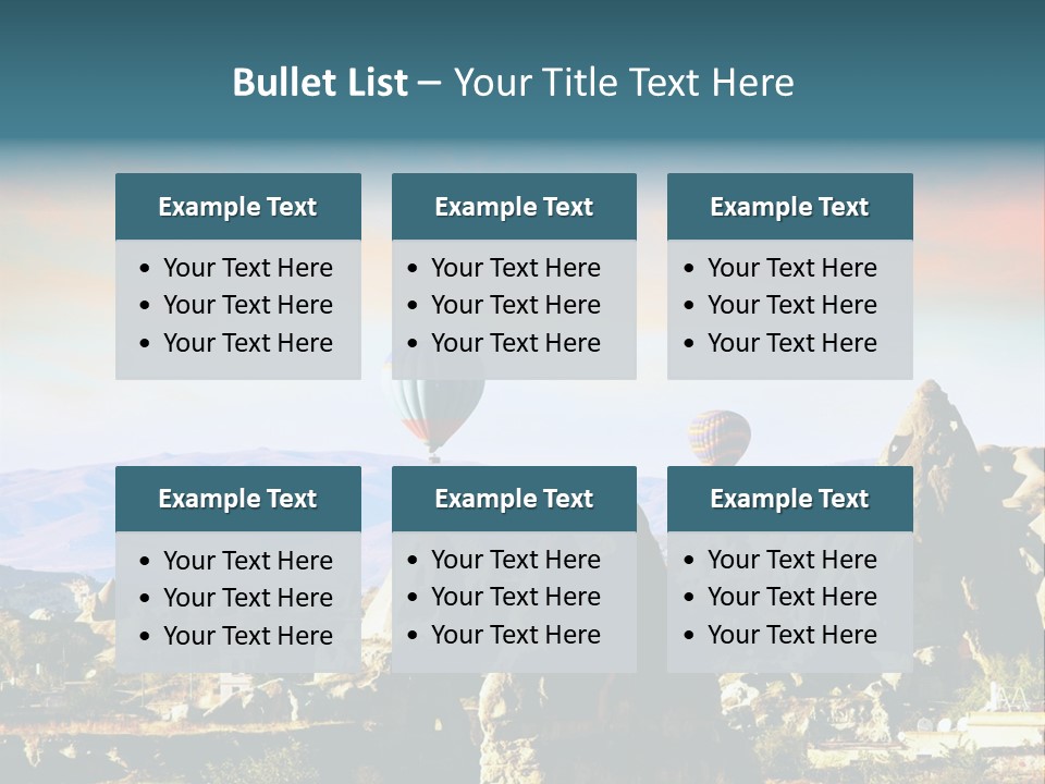 Turkey Limestone Sandstone PowerPoint Template