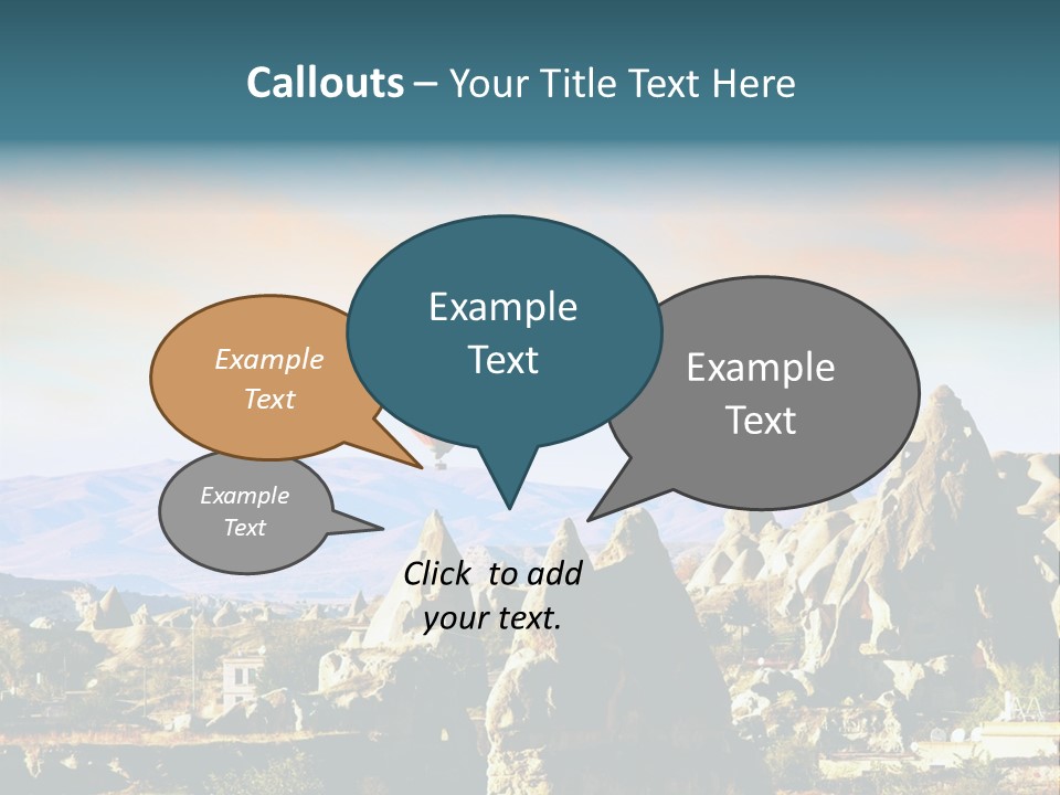 Turkey Limestone Sandstone PowerPoint Template