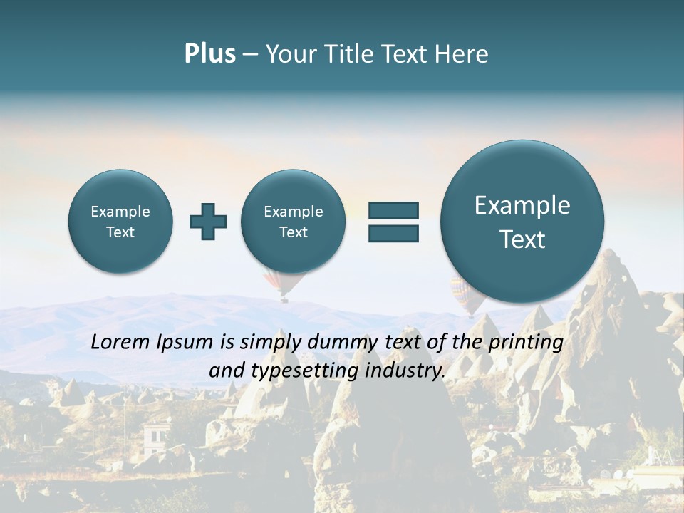 Turkey Limestone Sandstone PowerPoint Template