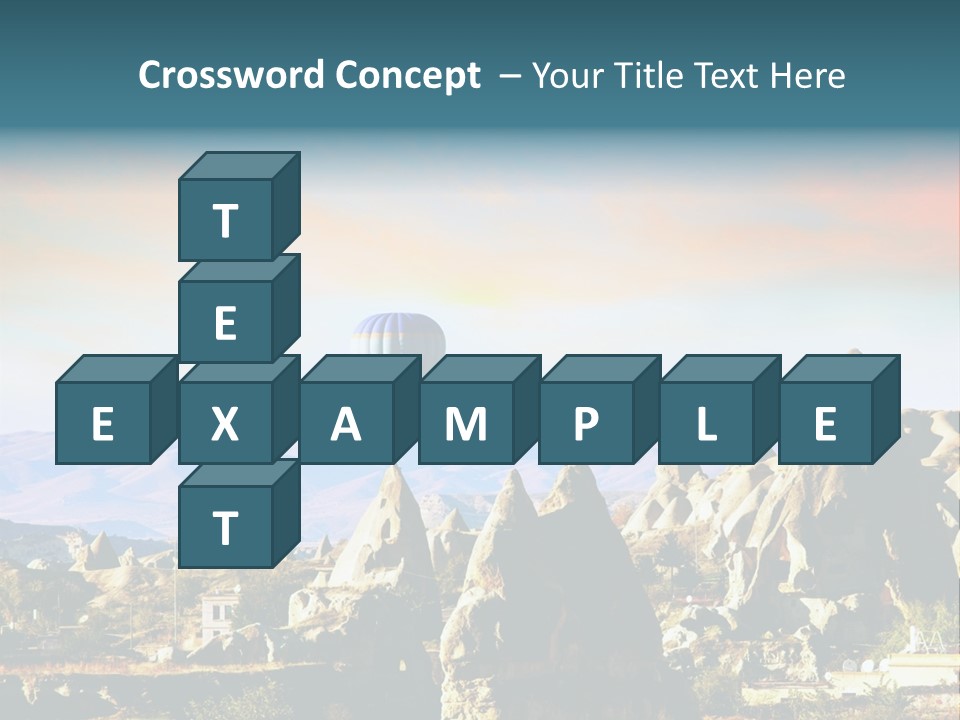 Turkey Limestone Sandstone PowerPoint Template