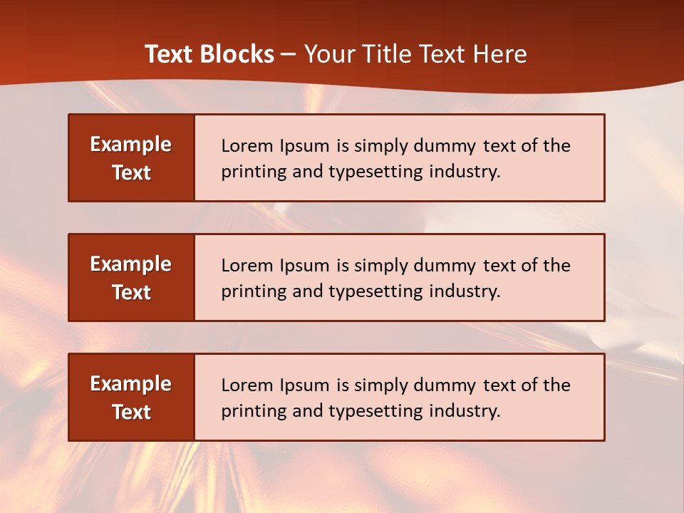 Amber Macro Nobody PowerPoint Template