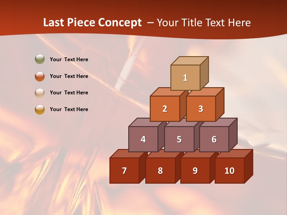 Amber Macro Nobody PowerPoint Template