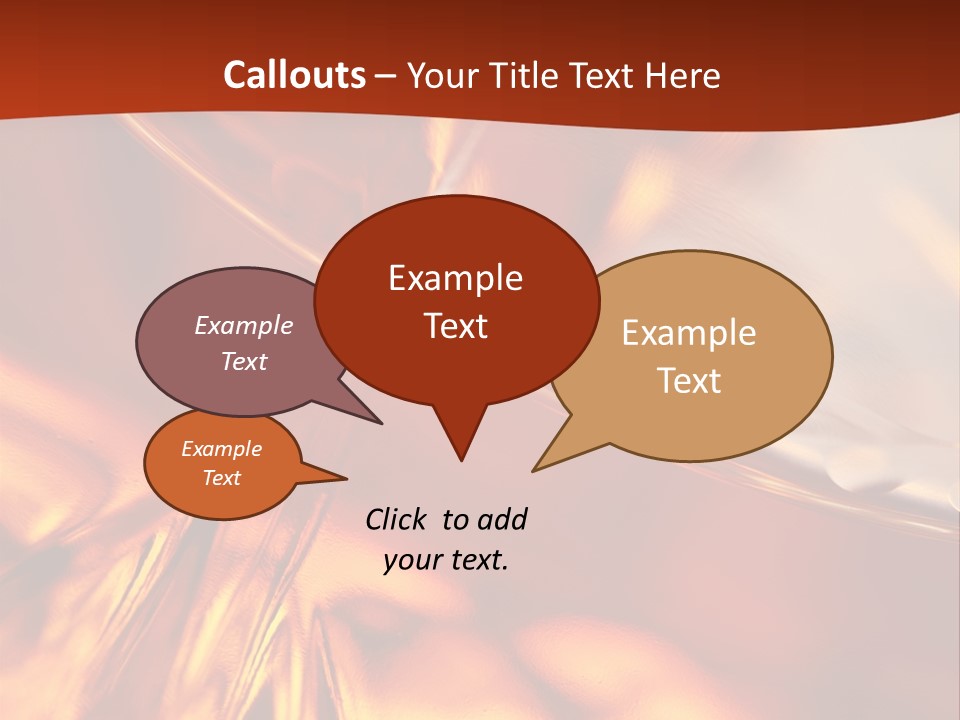 Amber Macro Nobody PowerPoint Template