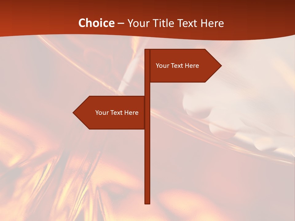 Amber Macro Nobody PowerPoint Template