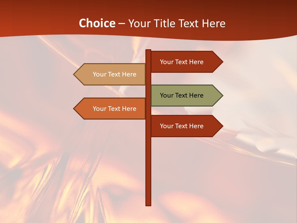 Amber Macro Nobody PowerPoint Template