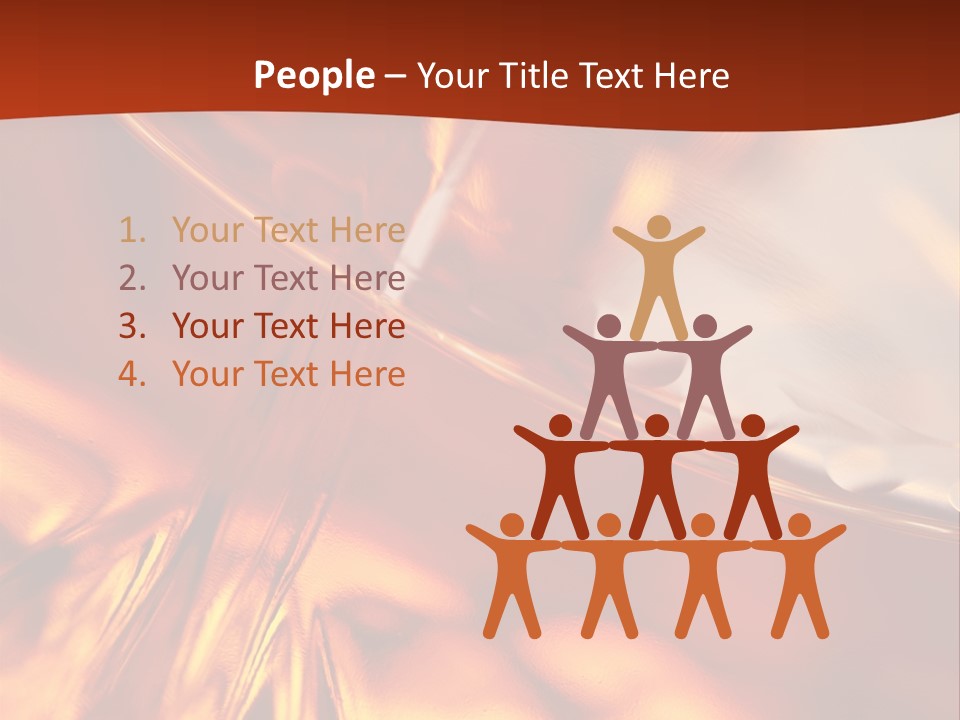 Amber Macro Nobody PowerPoint Template