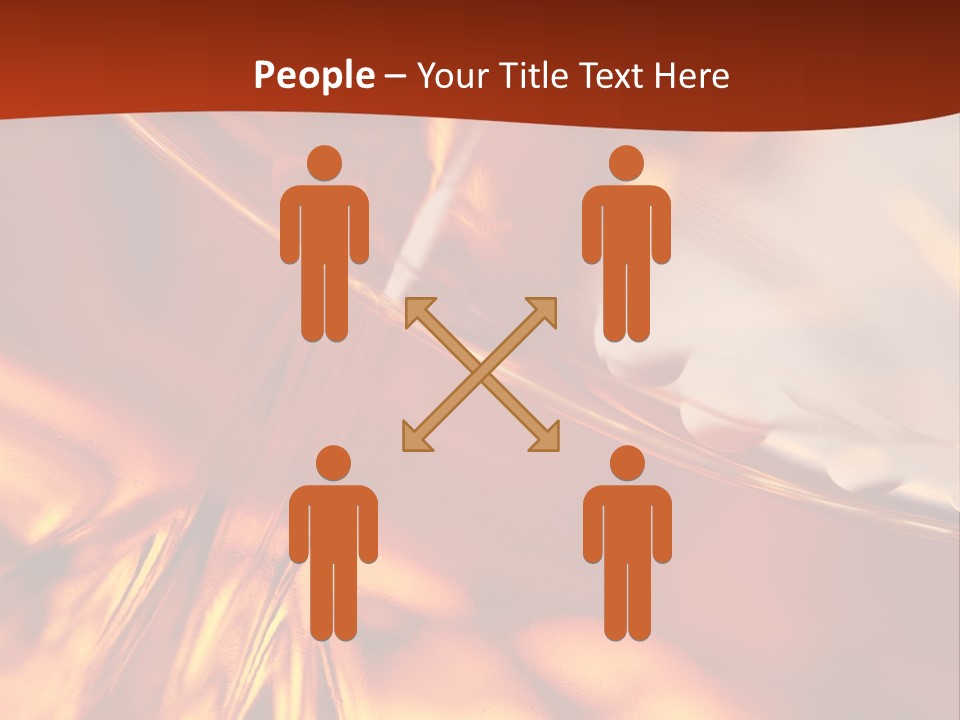 Amber Macro Nobody PowerPoint Template