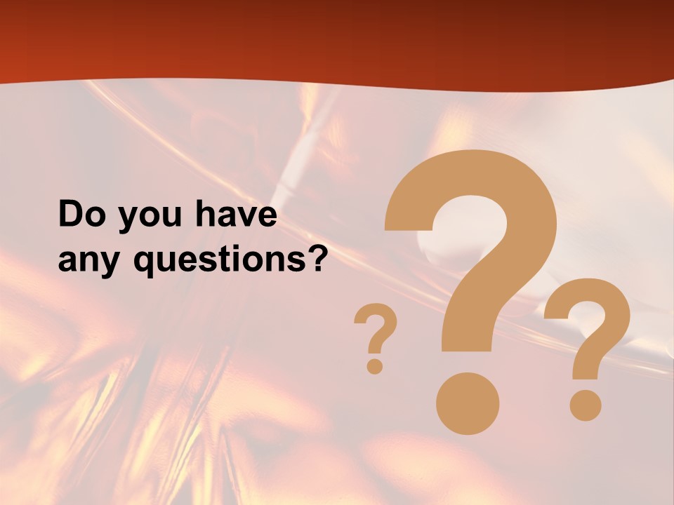 Amber Macro Nobody PowerPoint Template