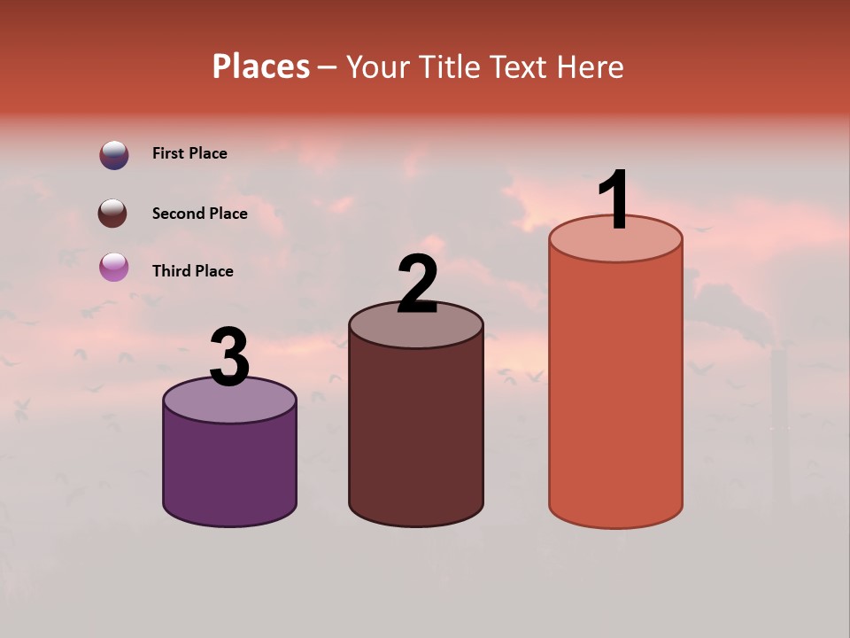Well Bituminous Rig PowerPoint Template