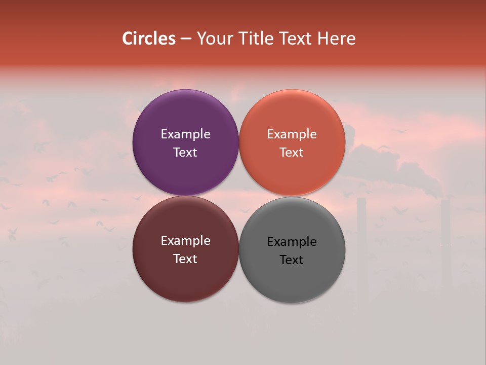 Well Bituminous Rig PowerPoint Template