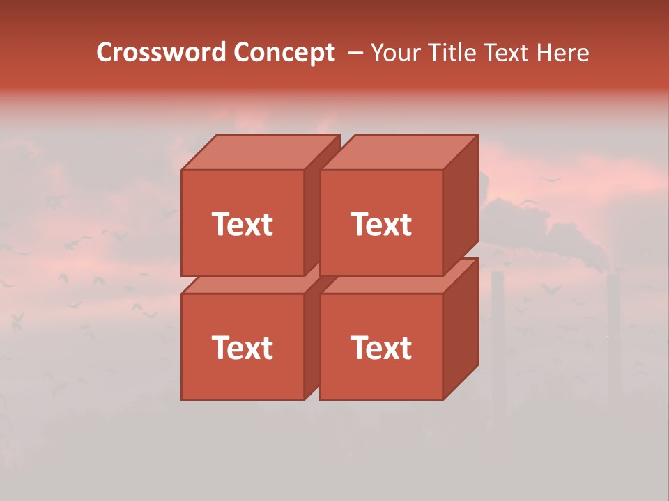 Well Bituminous Rig PowerPoint Template