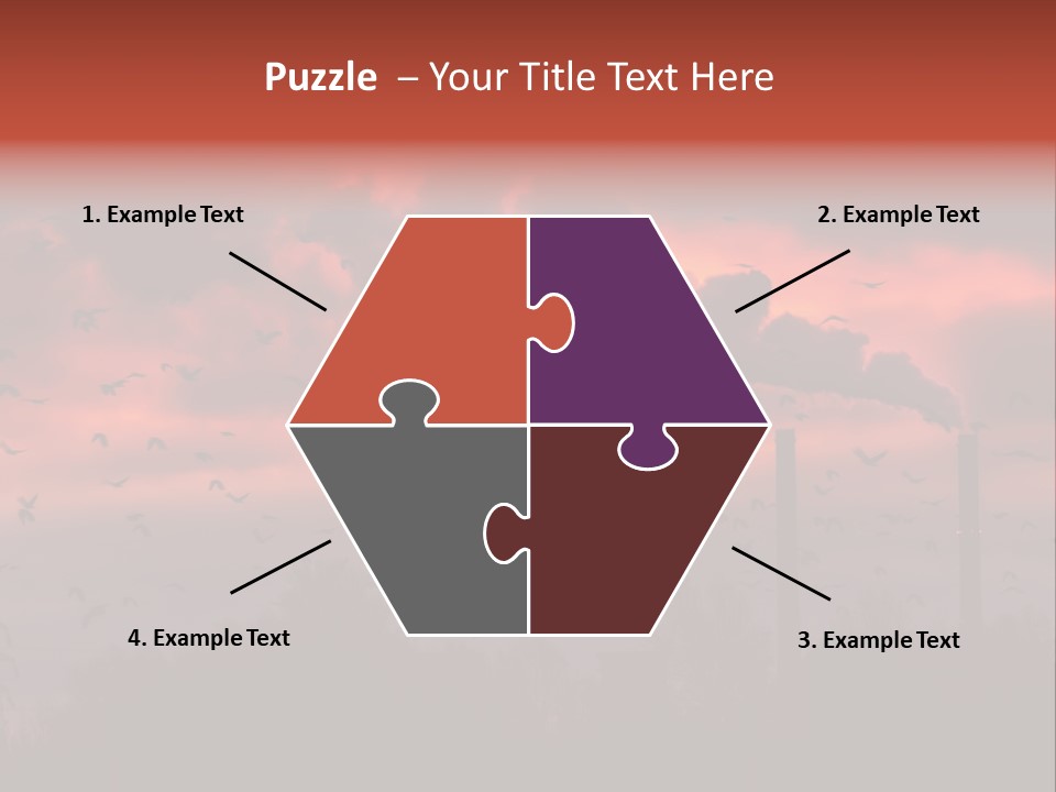 Well Bituminous Rig PowerPoint Template