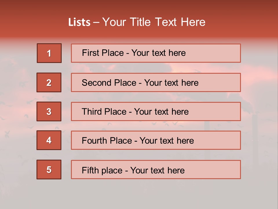 Well Bituminous Rig PowerPoint Template