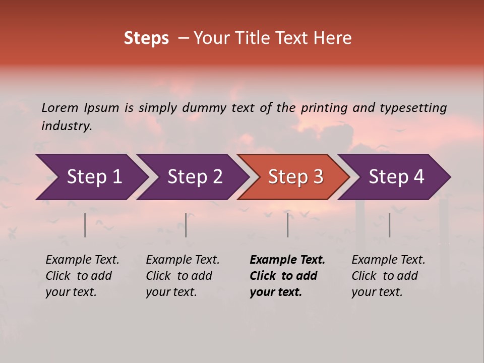 Well Bituminous Rig PowerPoint Template