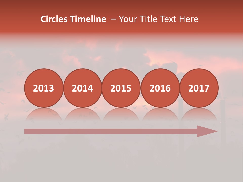 Well Bituminous Rig PowerPoint Template
