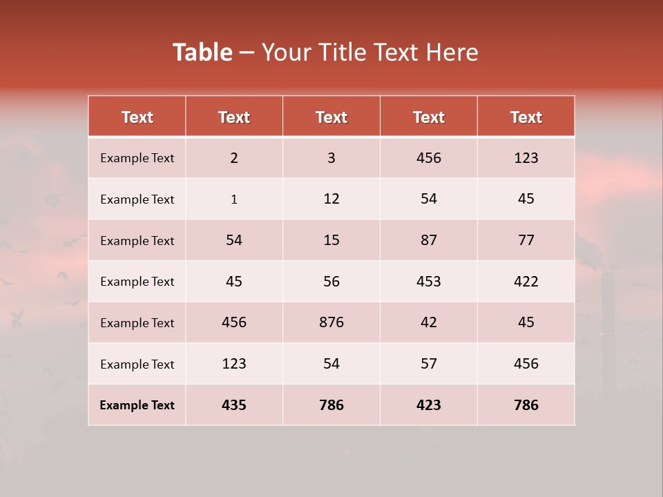 Well Bituminous Rig PowerPoint Template