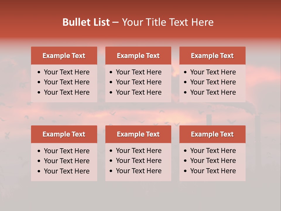 Well Bituminous Rig PowerPoint Template