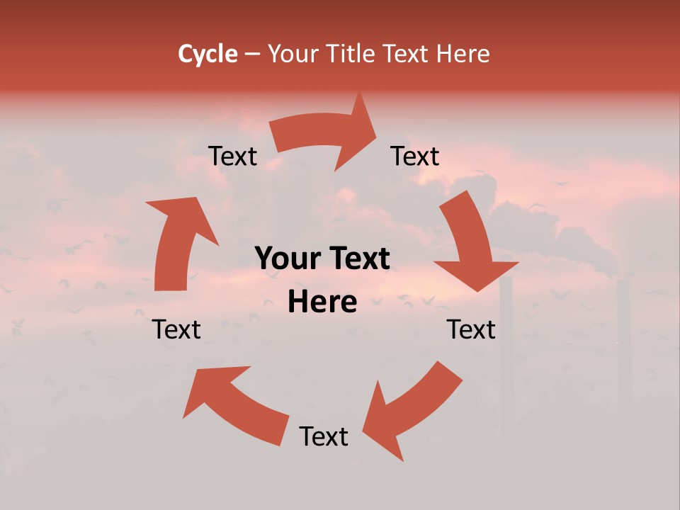Well Bituminous Rig PowerPoint Template