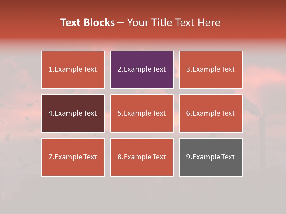 Well Bituminous Rig PowerPoint Template
