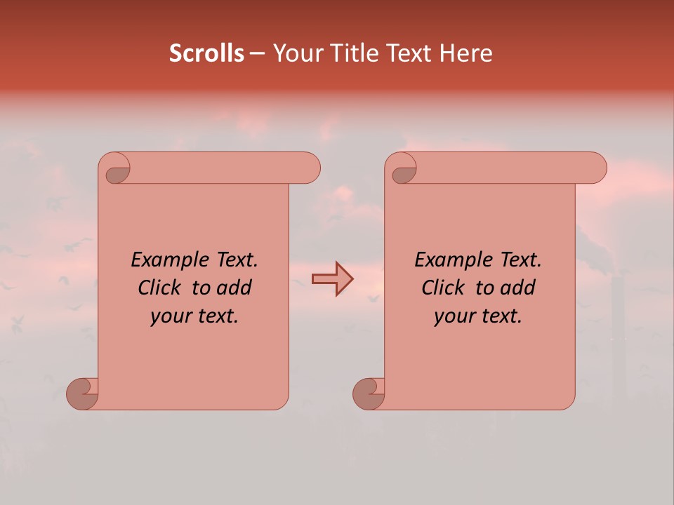 Well Bituminous Rig PowerPoint Template