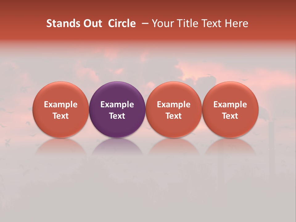 Well Bituminous Rig PowerPoint Template