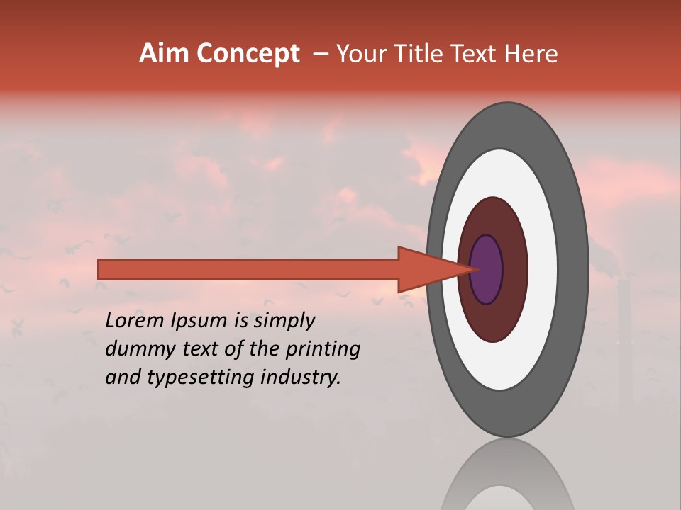 Well Bituminous Rig PowerPoint Template
